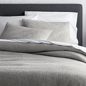 Lindstrom Grey Full/Queen Duvet Cover