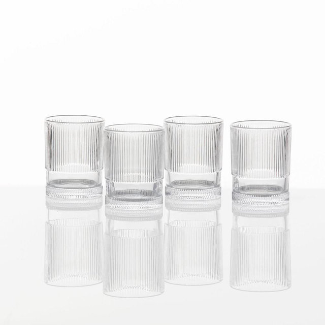 Fortessa NoHo Iced Beverage, Clear, Set of 4