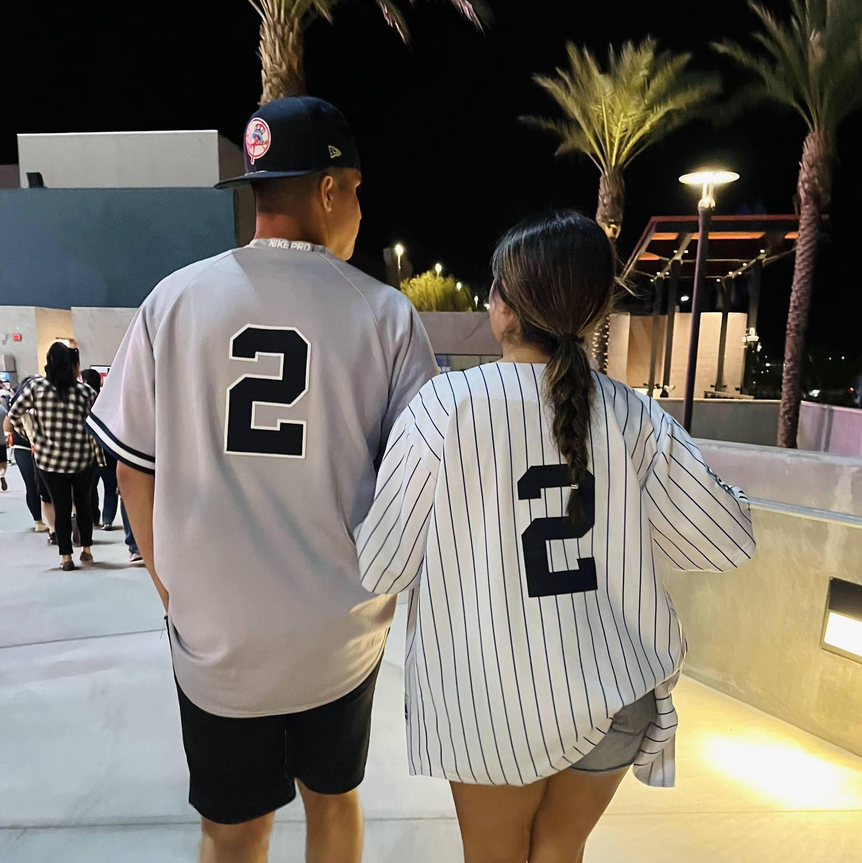Santana's first Yankee jersey! 04.15.2023