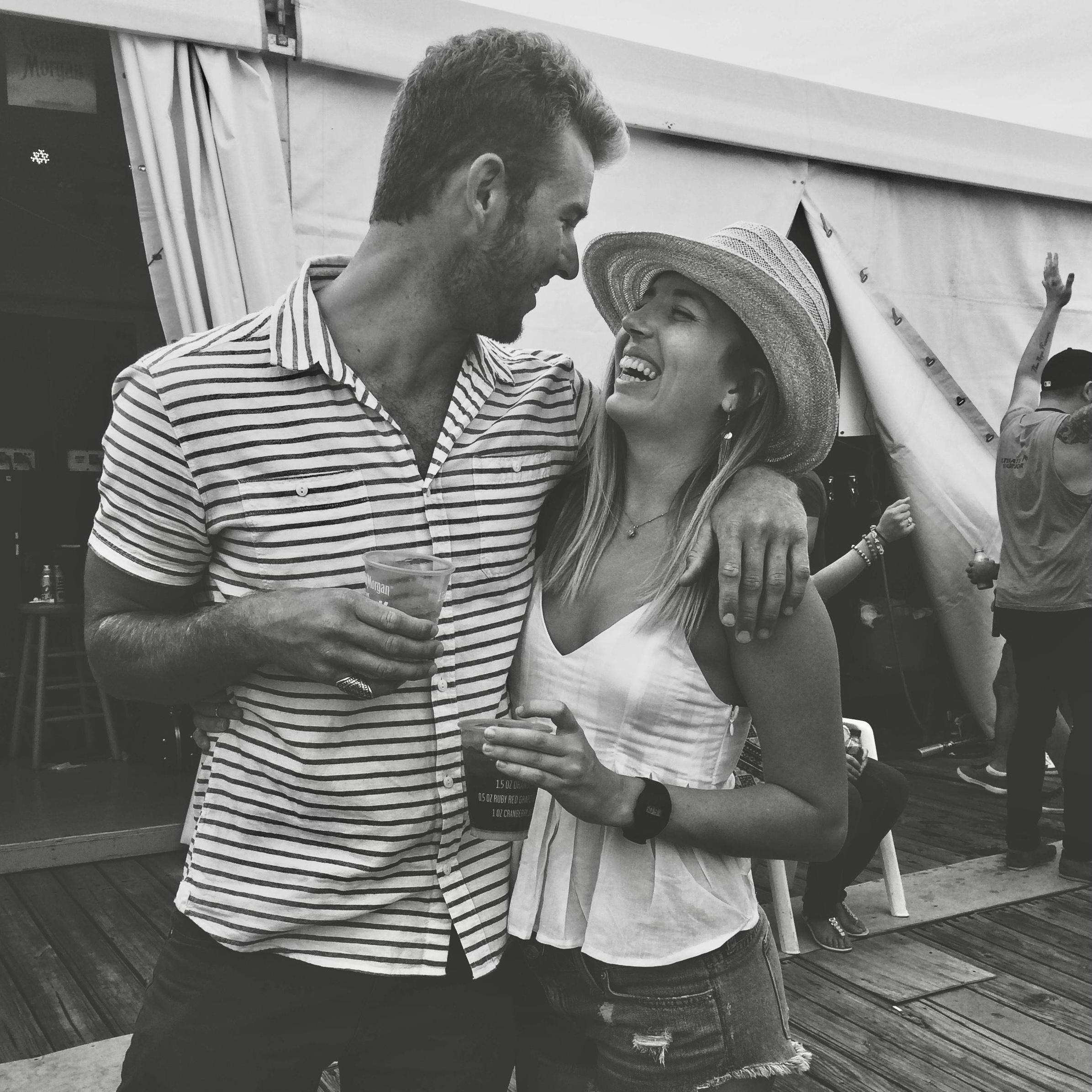 Sunfest 2015, our first photo together