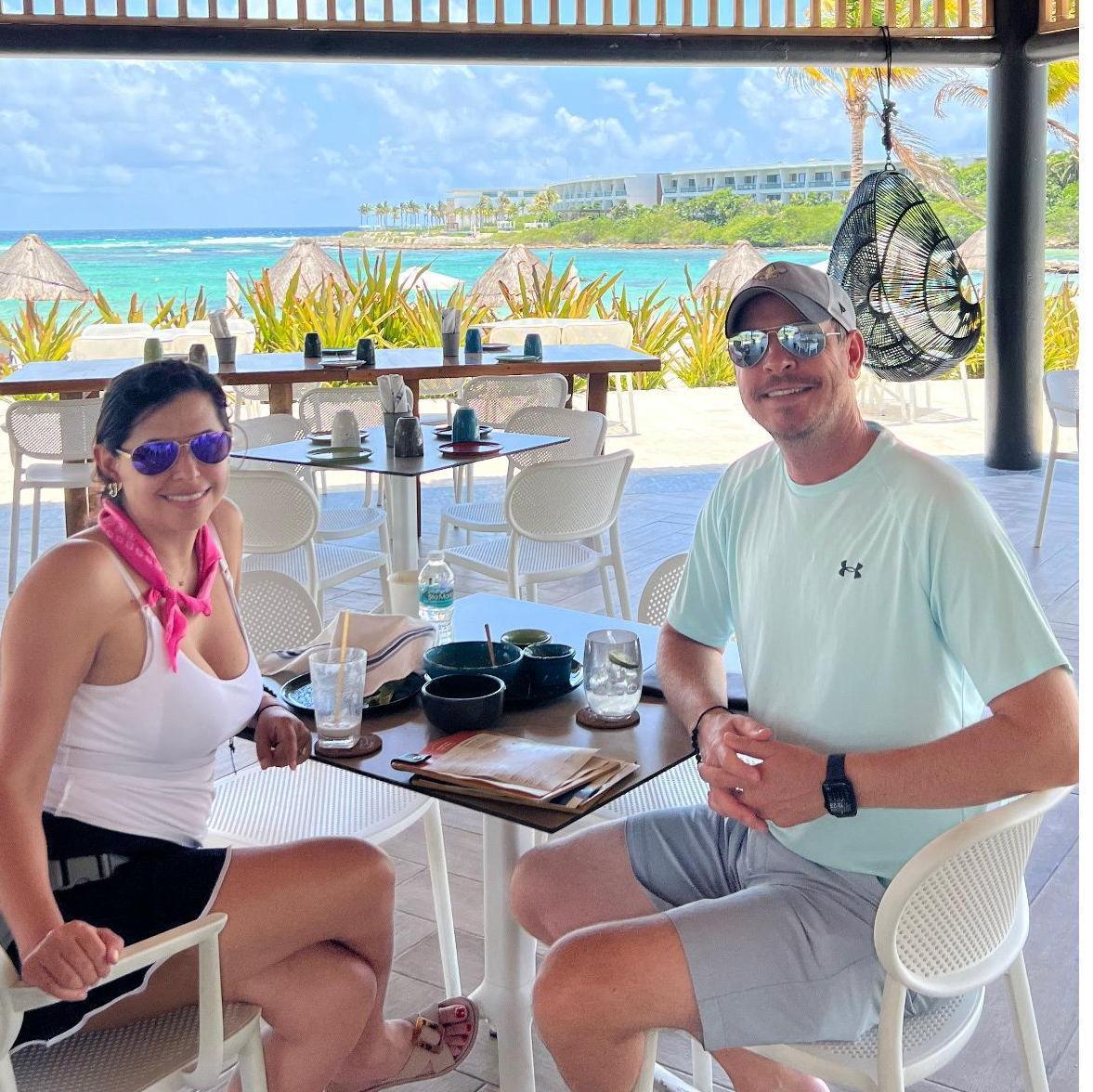 Playa del Carmen recon visit to find our wedding venue, May 2024.