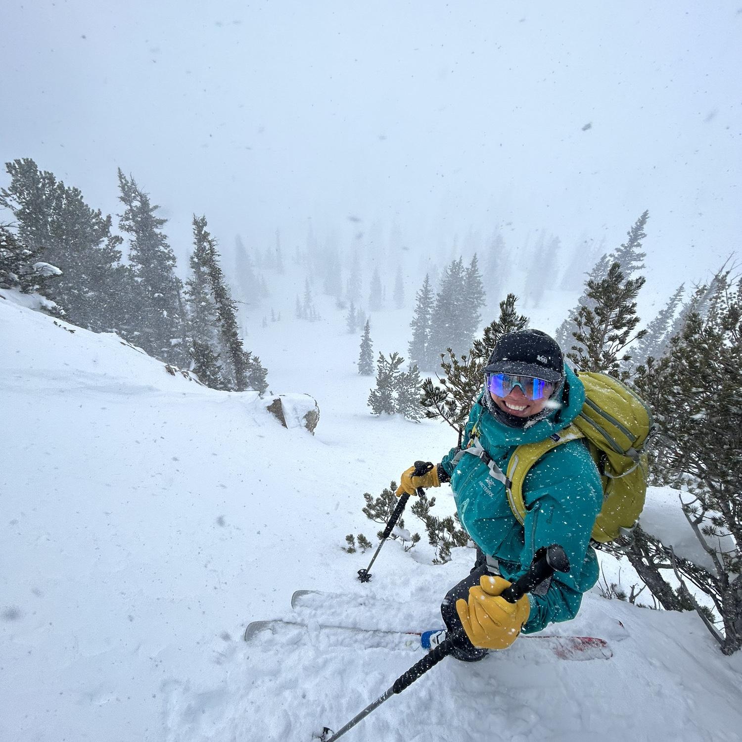 Ski touring outside Alta! Winter 2024