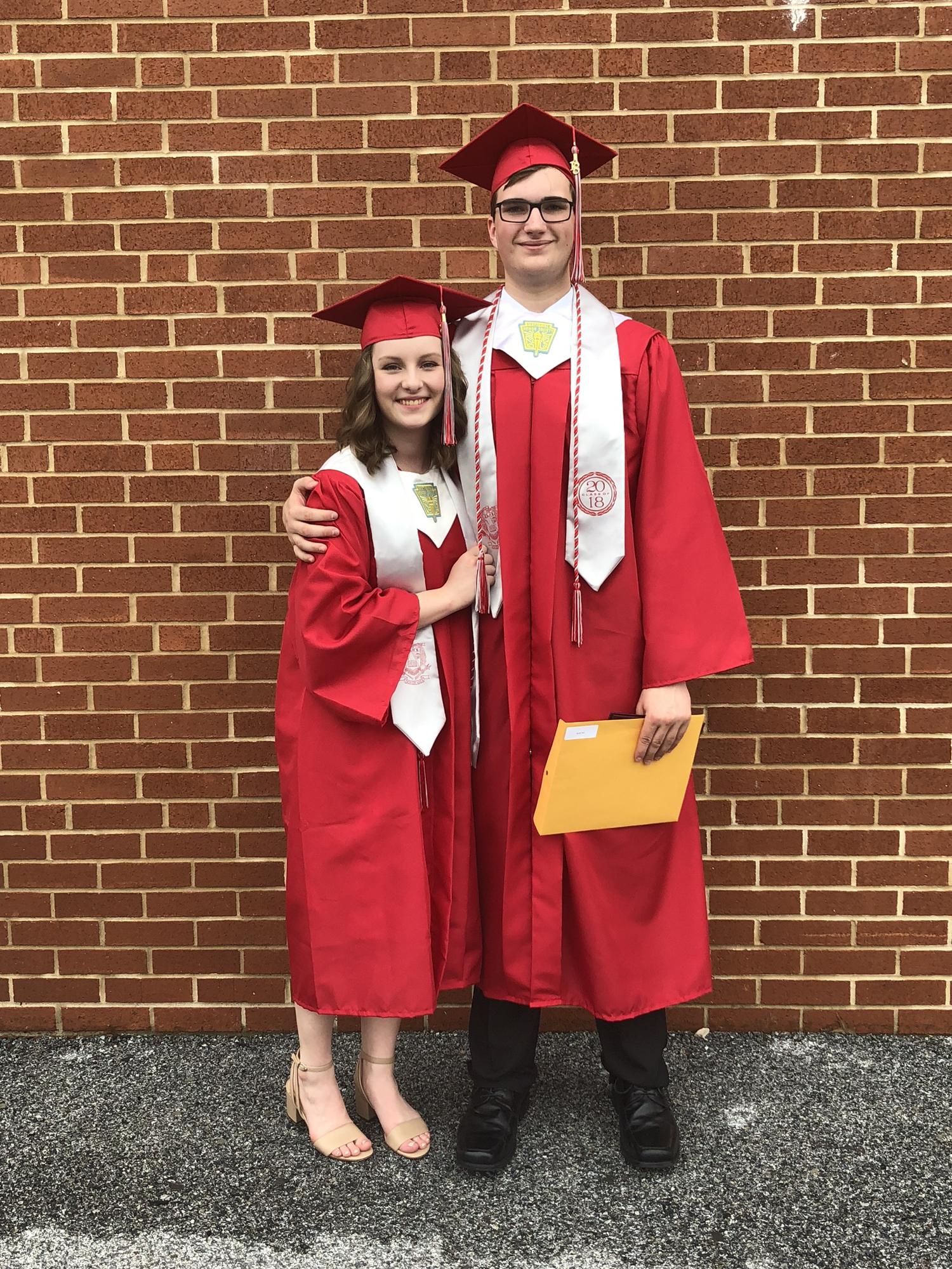 After Jacob and Alianna’s high school graduation in 2018.