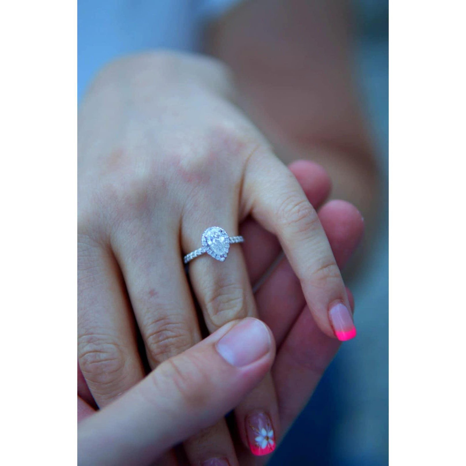 Close up of the ring!! He did a good job and picked it out himself.