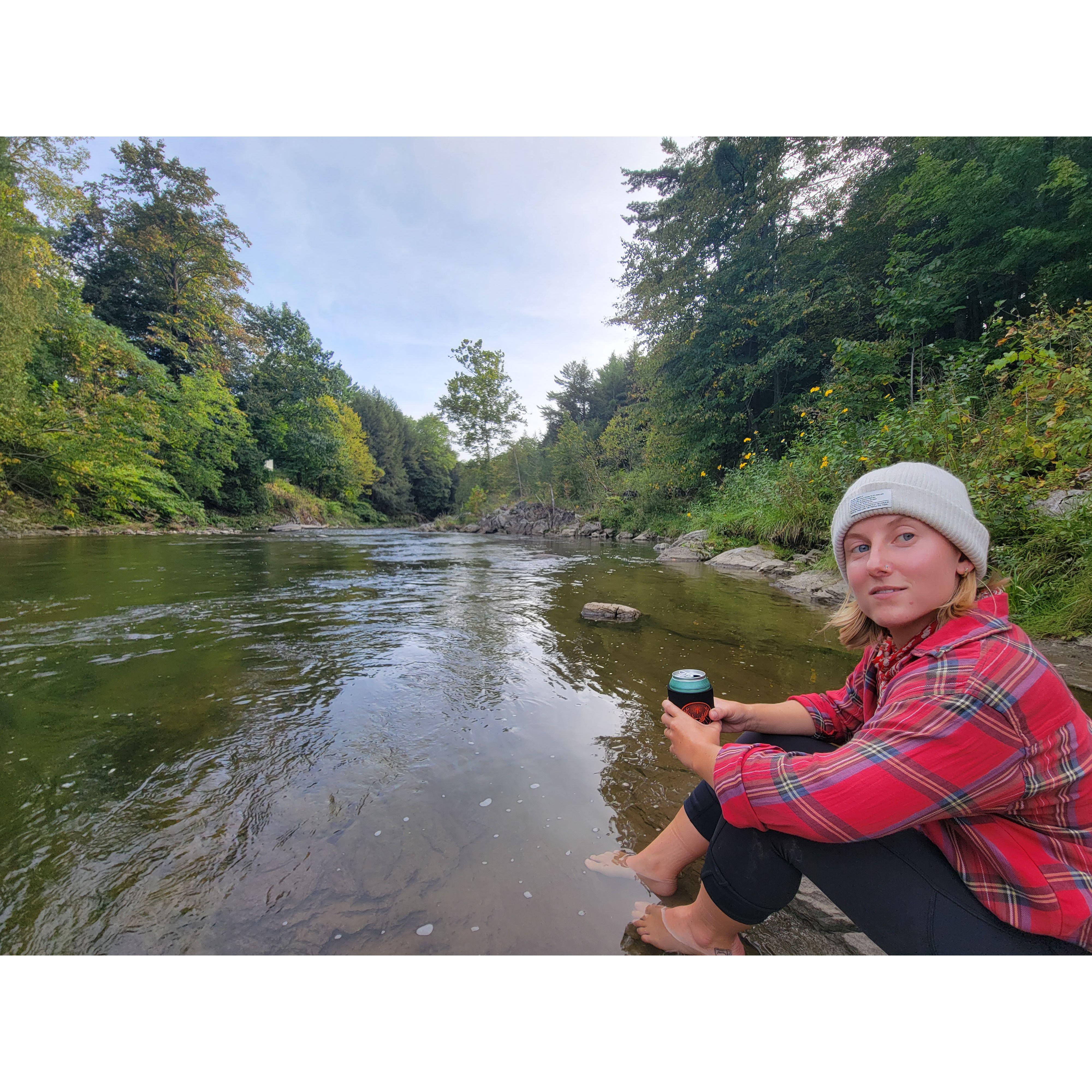 Citizen Ciders along the New Haven River
