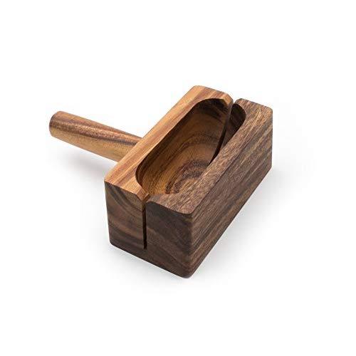 Ironwood Gourmet 28330 Local 338 Bagel Miter, Acacia Wood