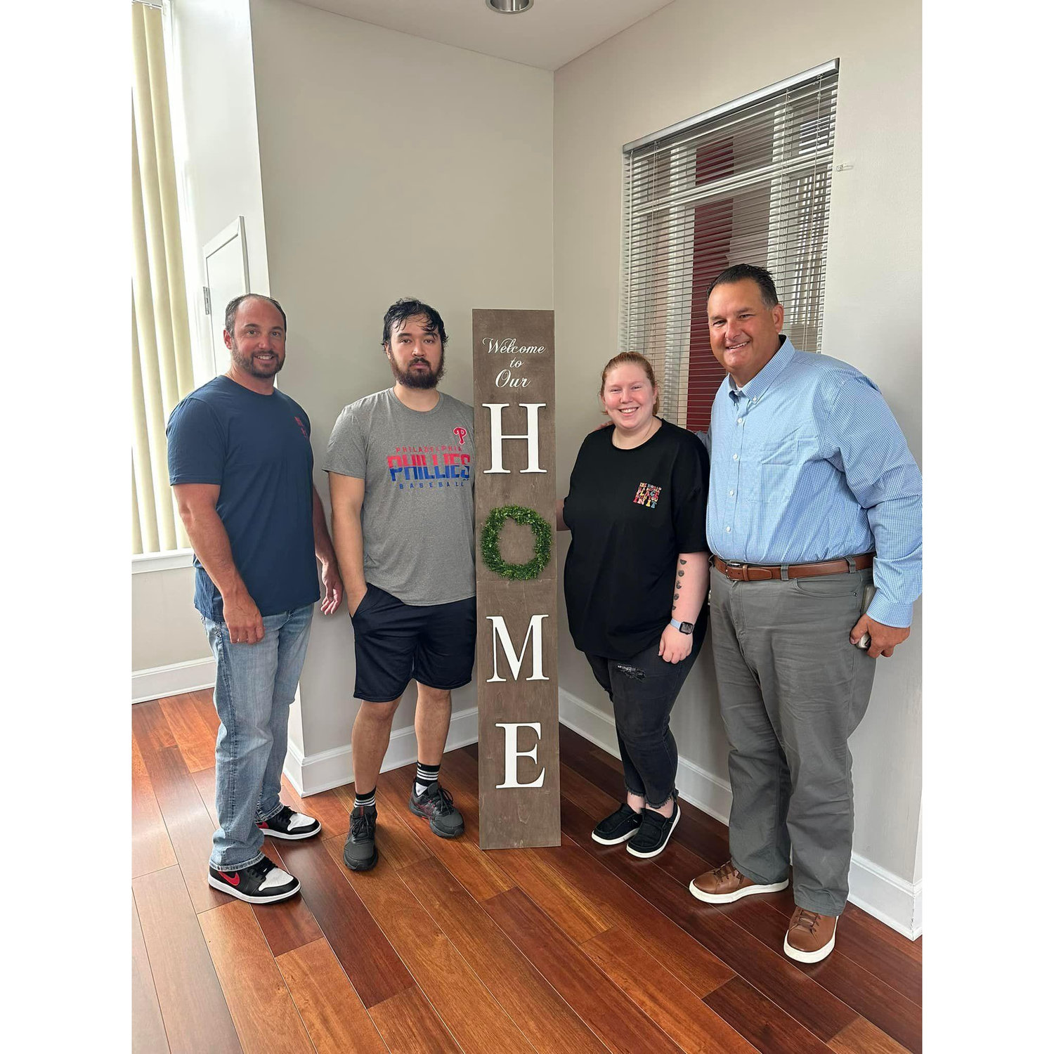 The day we bought out first home together!