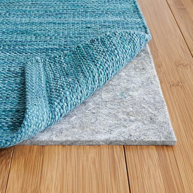 RUGPADUSA - Basics - 7'x10' - 1/4" Thick - 100% Felt - Protective Cushioning Rug Pad - Safe for All Floors and Finishes including Hardwoods