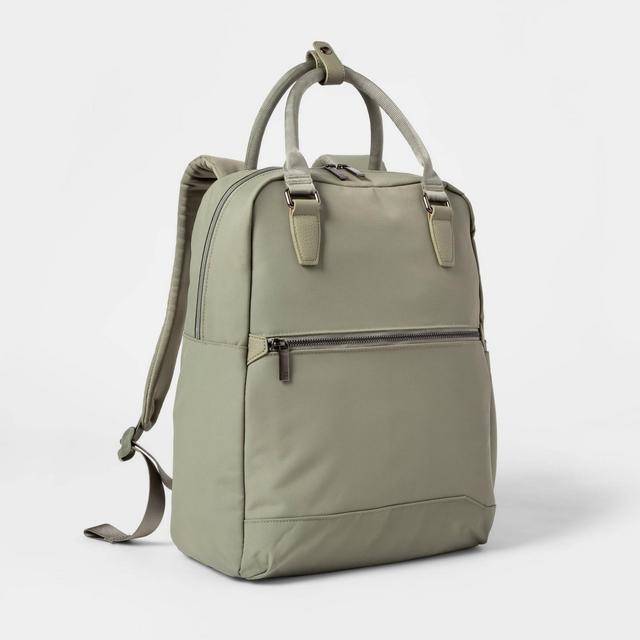 Commuter Backpack Olive - Open Story™