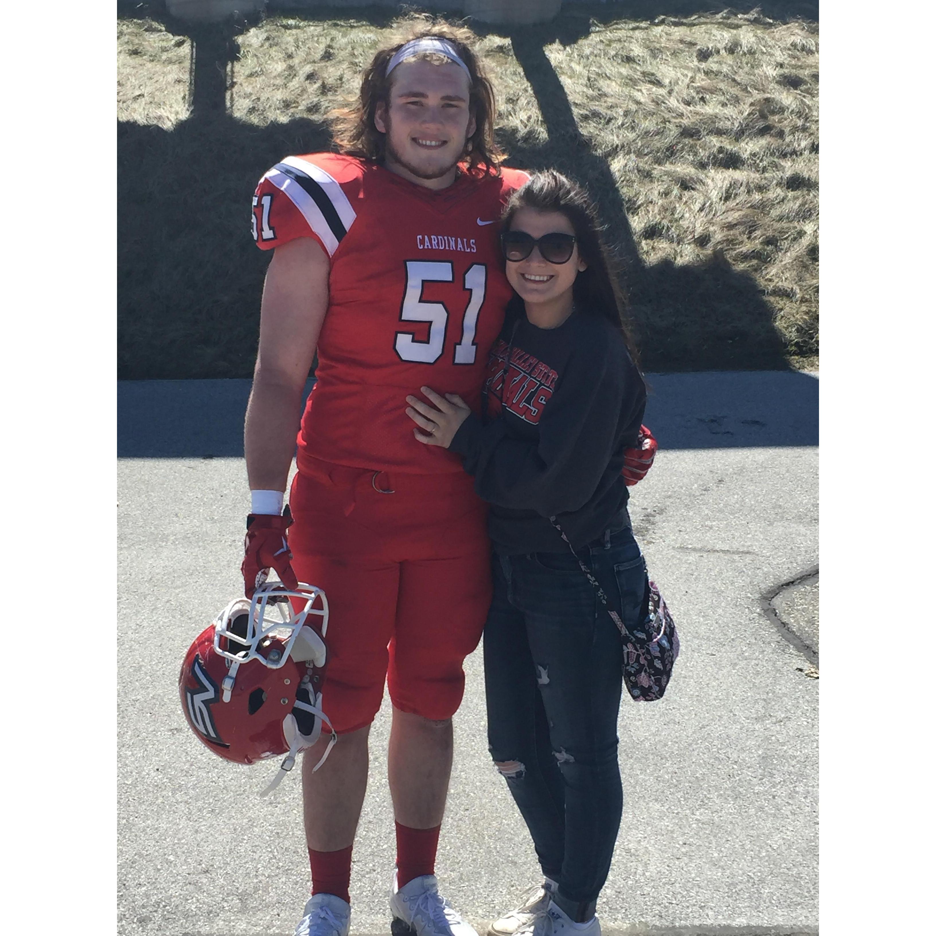 Saginaw Valley State University Spring Football game, April 2017