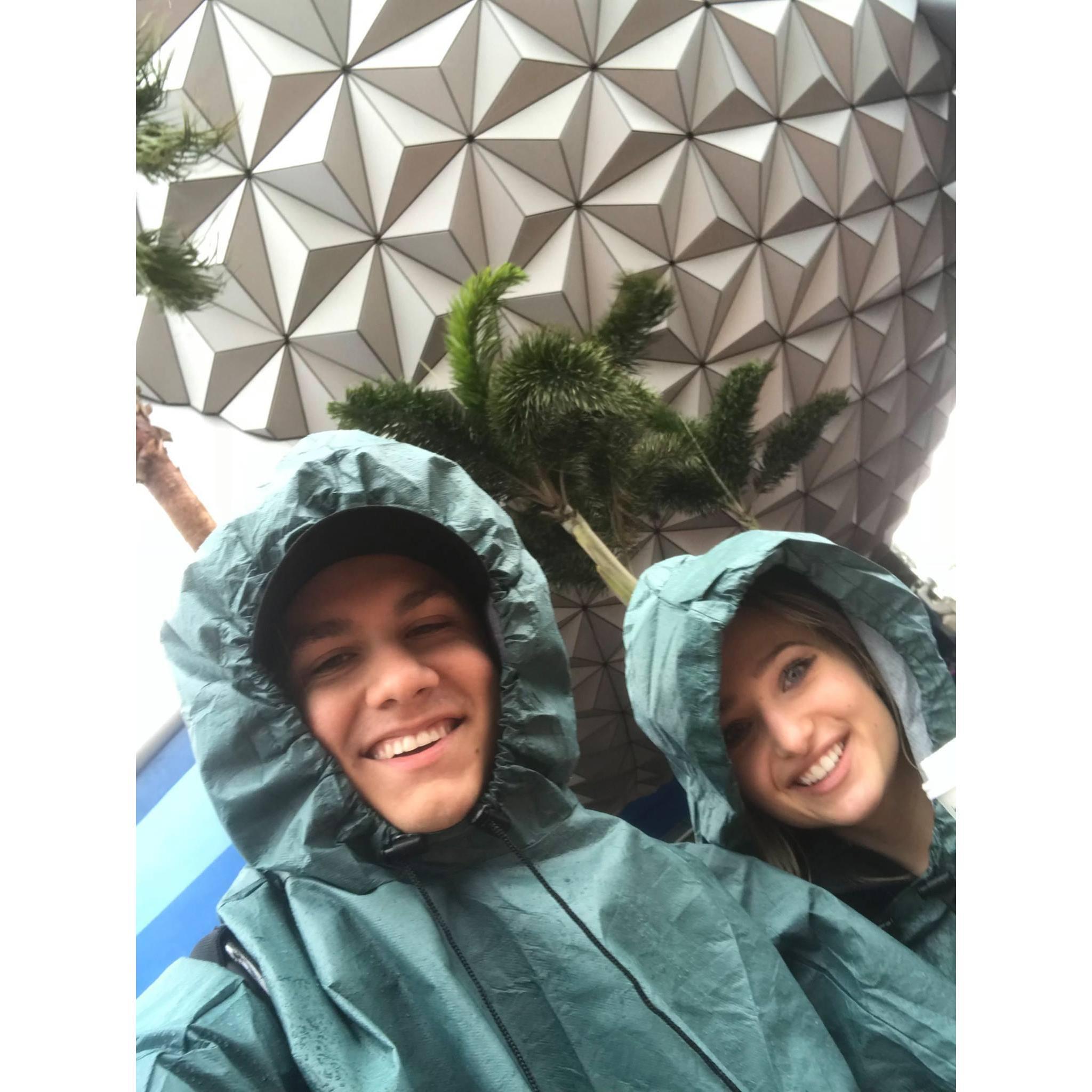 When it was storming at Epcot