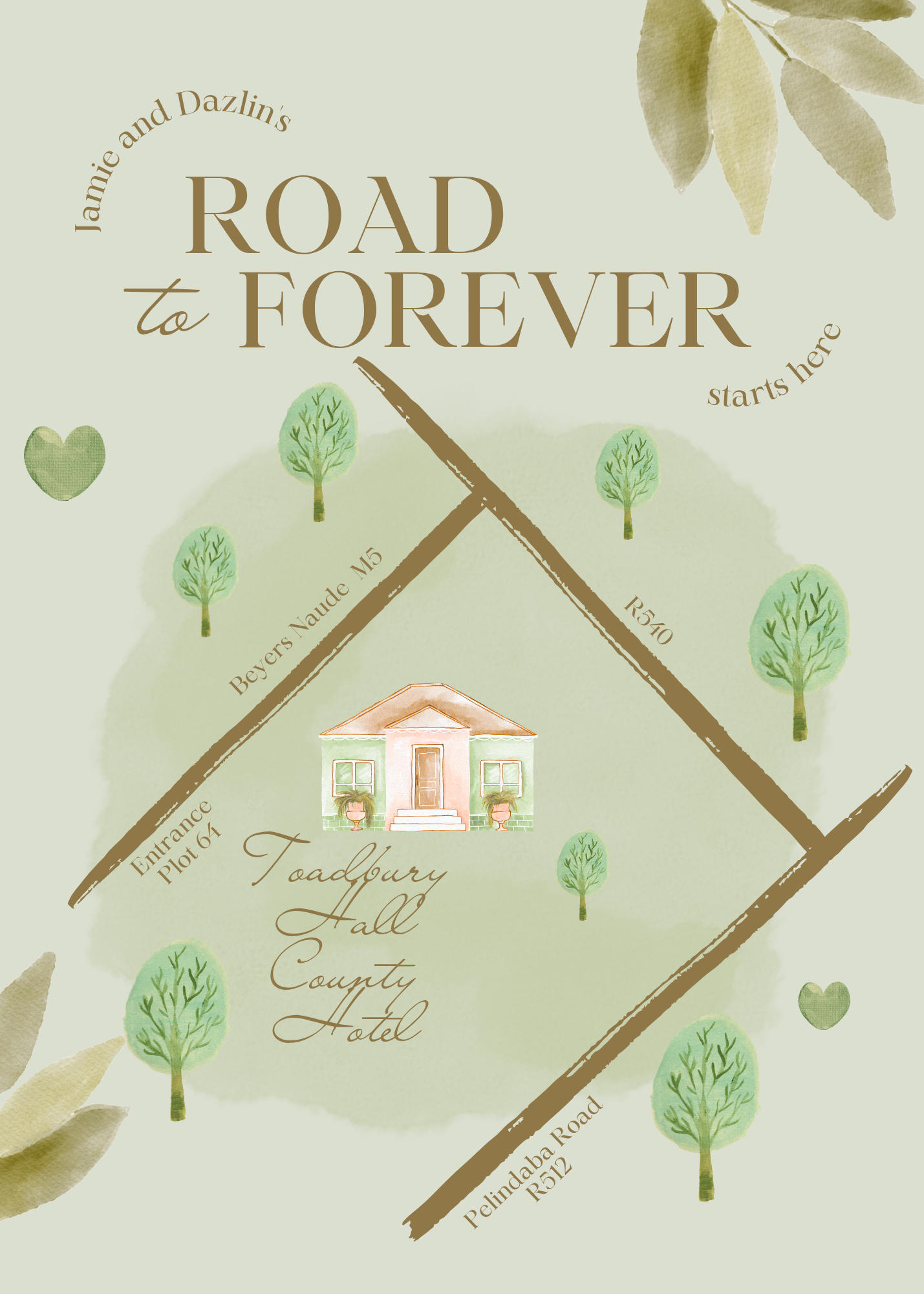 The Wedding Website of Dazlin Theron and Jamie-Lee Markgraaff