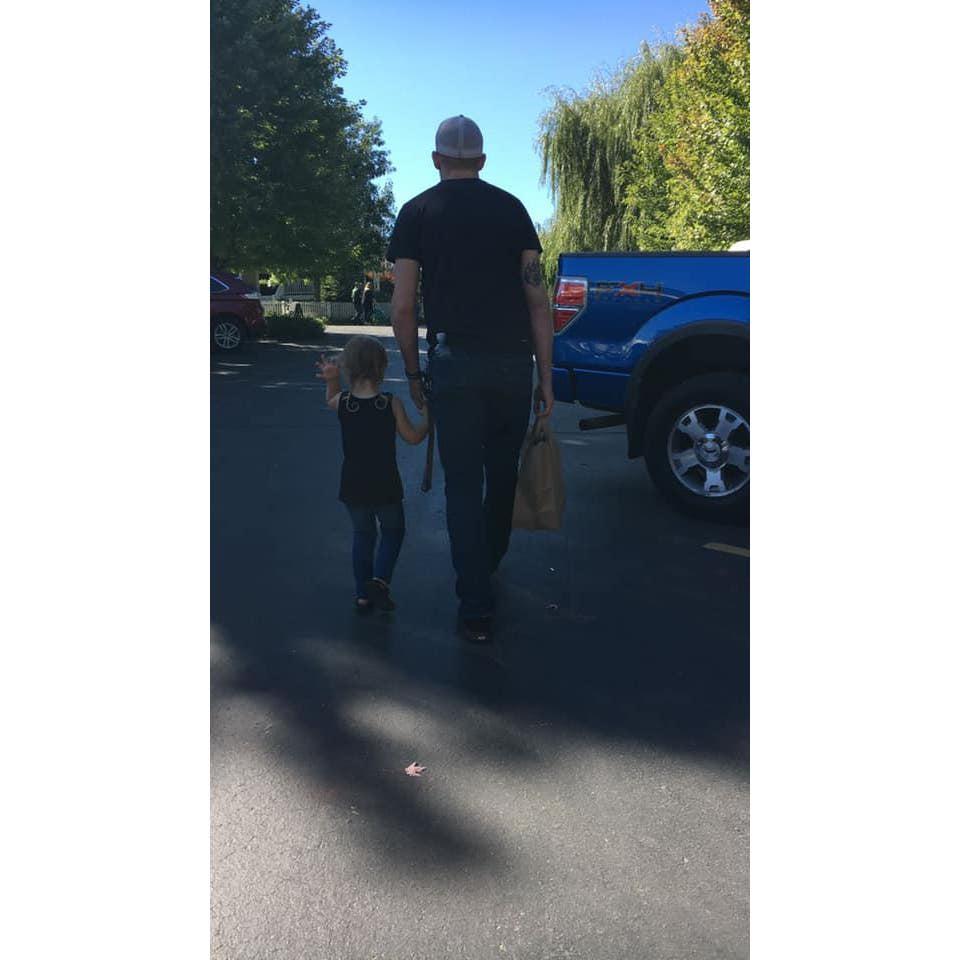 When Zach and Angel started dating she came as a package with Hazelyn. Zach didn't blink an eye and jumped right into his role as the greatest step dad.