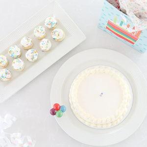 nora fleming Stoneware Bread Tray - Serving Platter for Appetizers, Side Dishes, and Dinners - Rectangular Design - Pair with One of Our Hand-Painted Minis - White