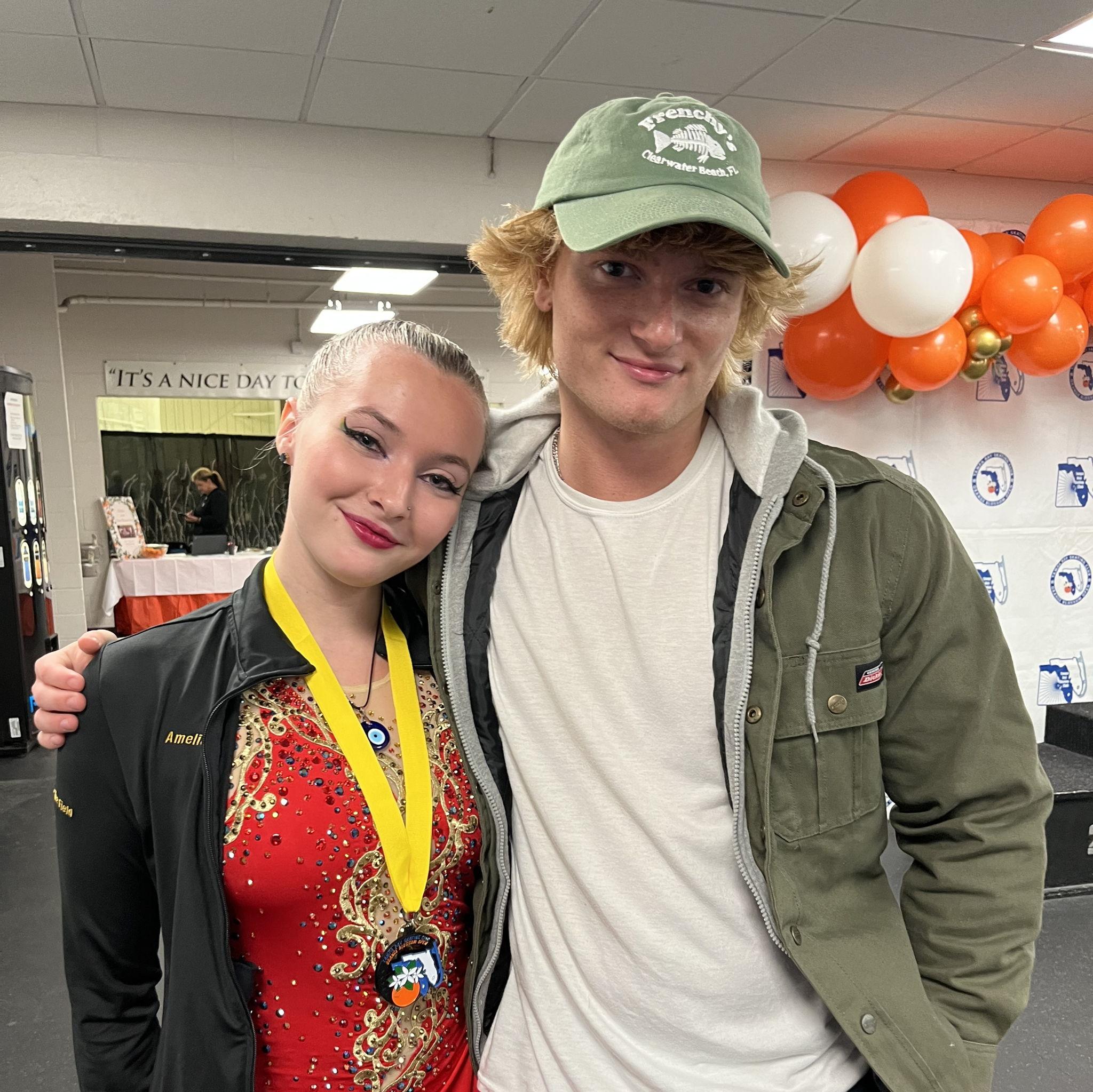 July 14, 2023. Jeremiah came to watch my ice dance competition and asked me to be his girlfriend that night