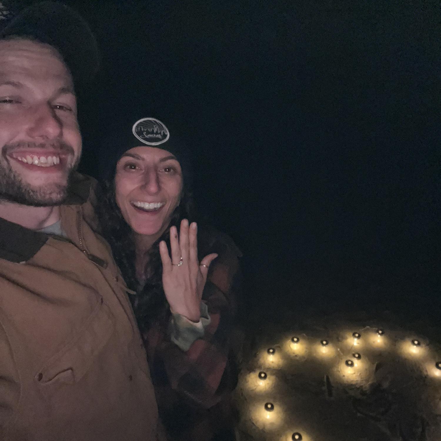She said, Yes!