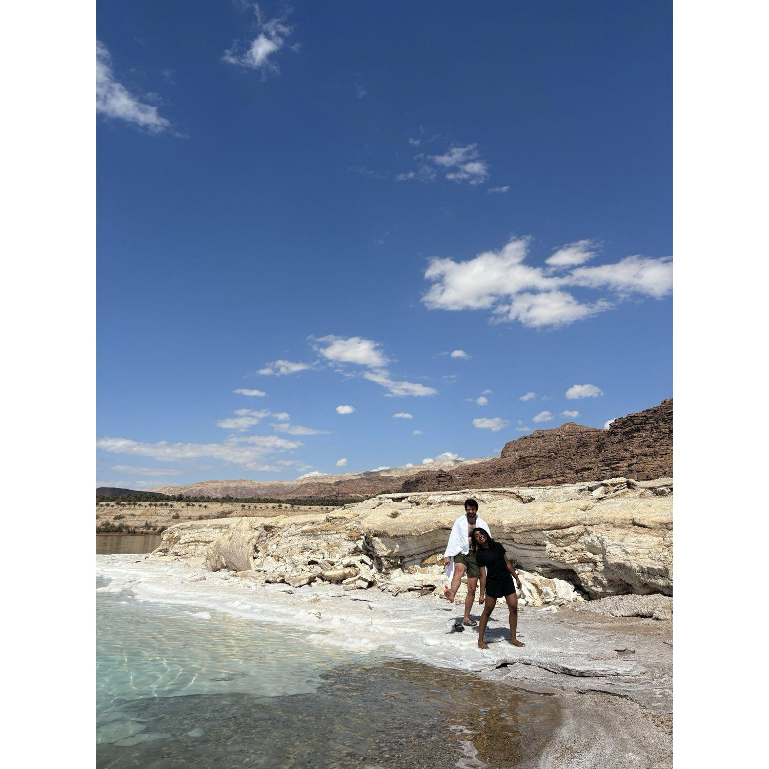 Swimming in the Dead Sea!