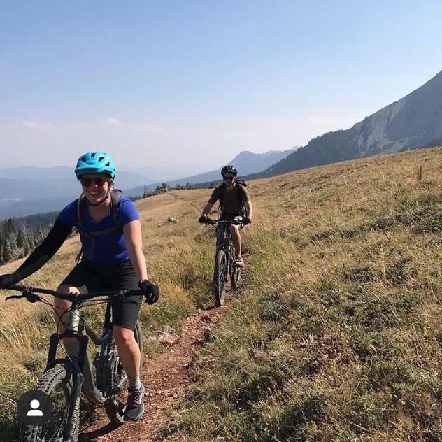 The day we biked 17 miles for Lindsay's birthday and Steven's brakes went out on the last downhill. He told me a week later.