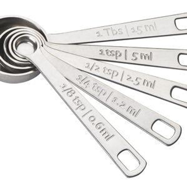 Le Creuset 4-Piece Stainless Steel Dry Measuring Spoons