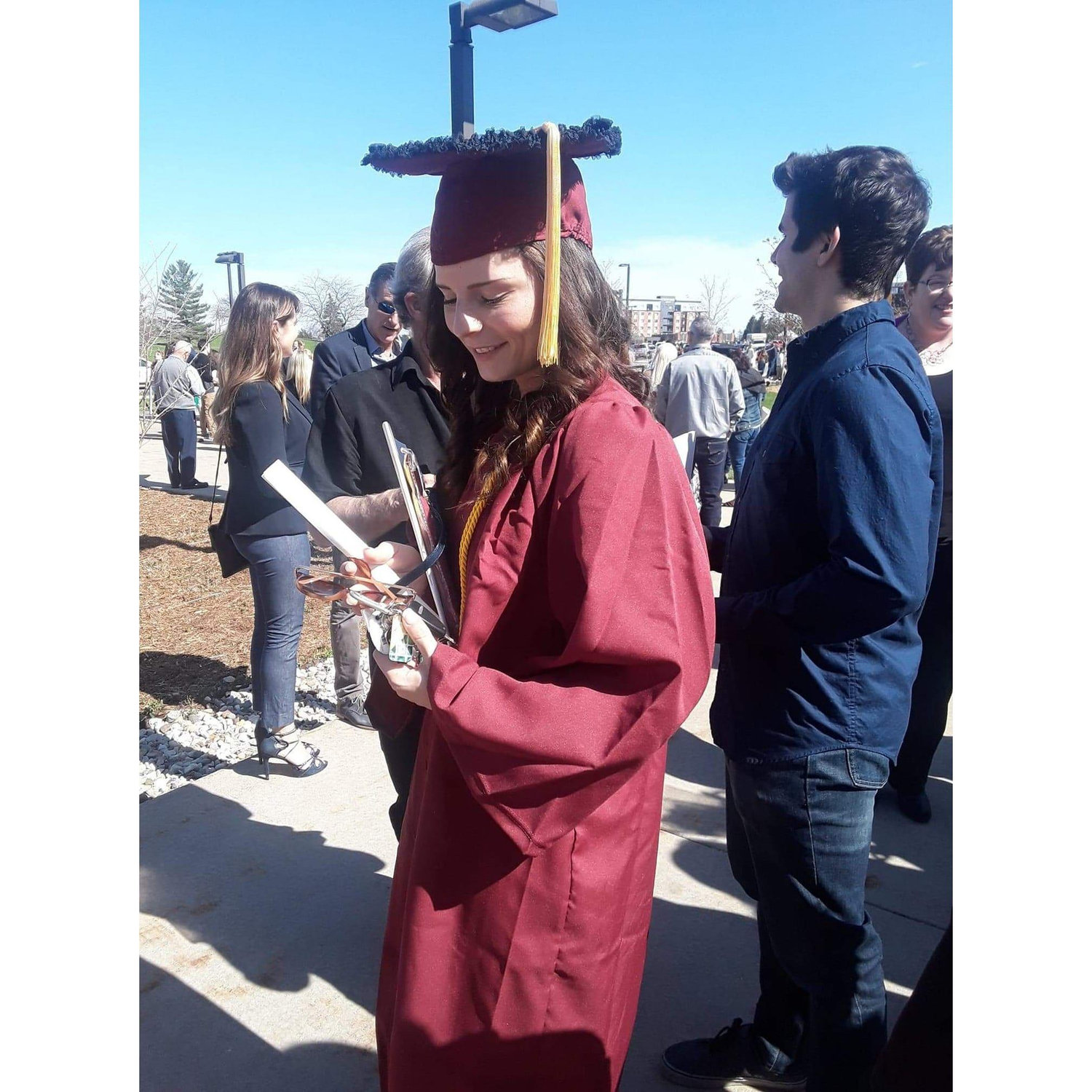Jaimie Graduated College May 2019