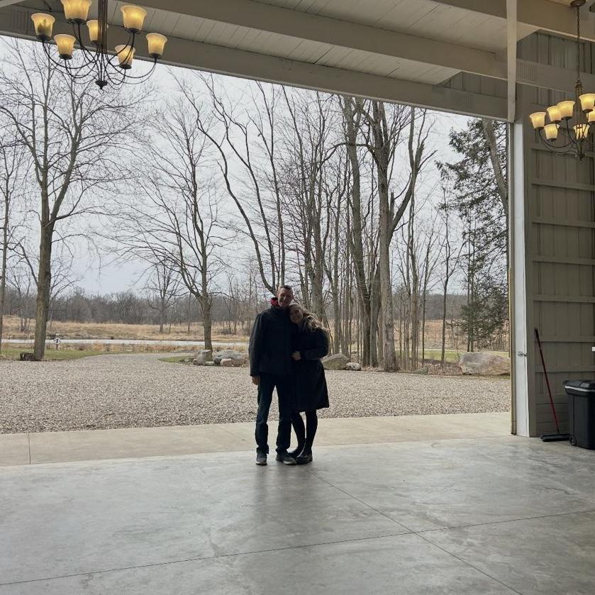 Our first visit to our venue! We can't wait to be here with you all soon!