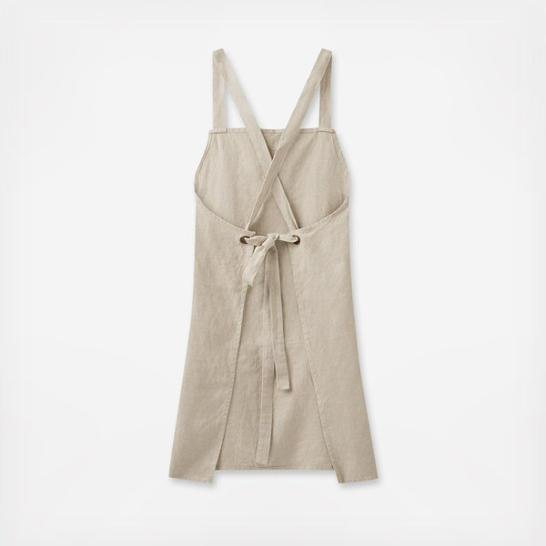 Jude Linen Apron - Thumbnail 4