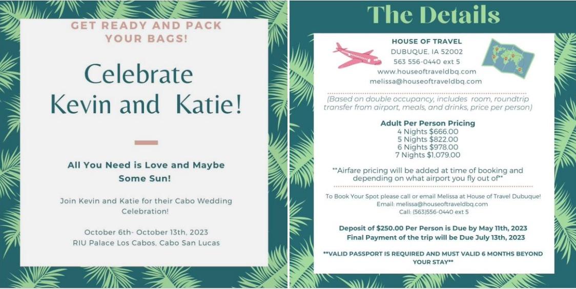 The Wedding Website of Katie Ryan and Kevin Sjolund