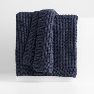 Fisherman Knit Throw Blanket