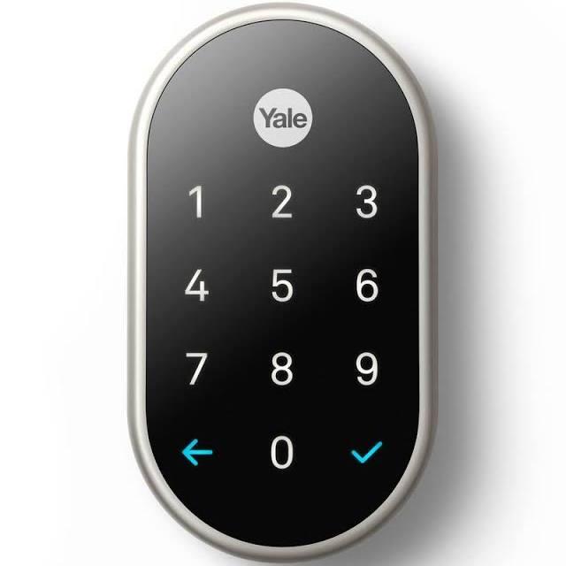 Nest x Yale Lock - Touch Keypad - Oil Rubbed Bronze