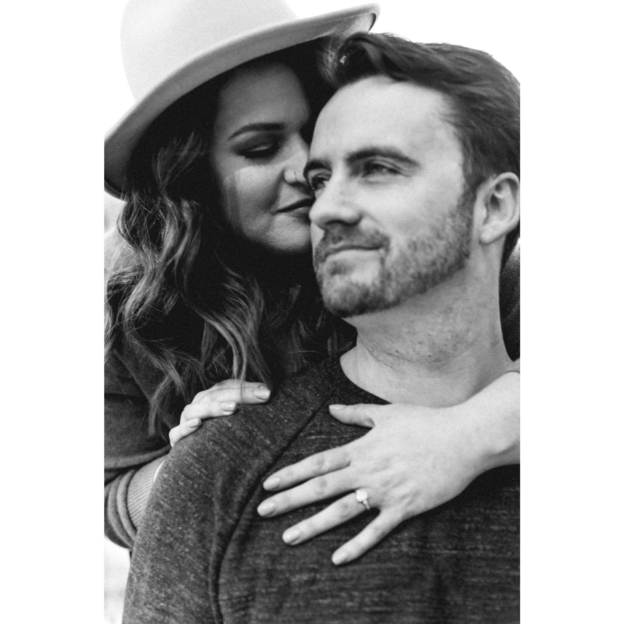 Engagement photos at Lindley Meadow in Golden Gate Park.