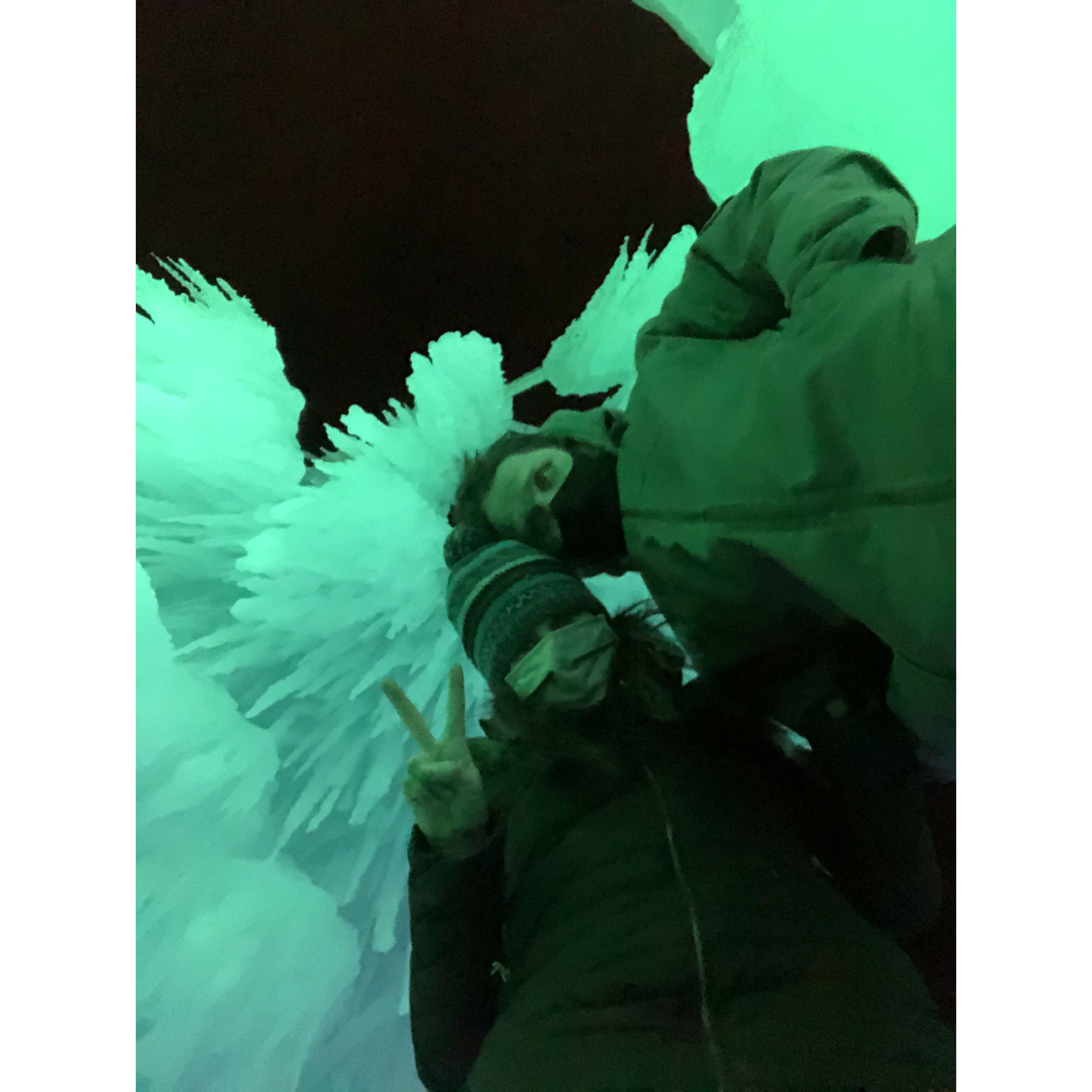 Ice cave adventure!