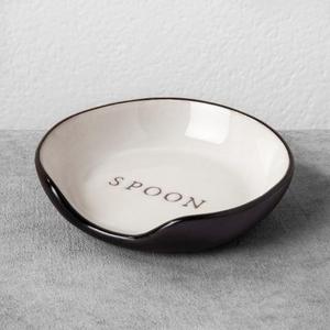 Stoneware Spoon Rest - Cream/Black - Hearth & Hand™ with Magnolia