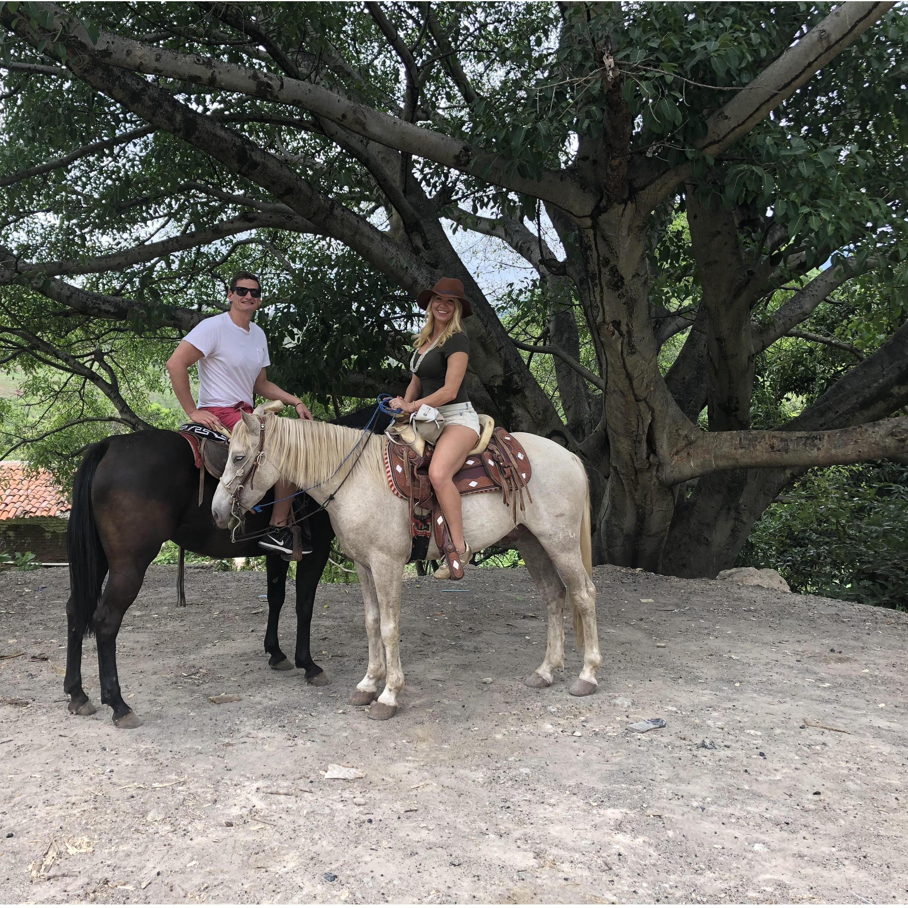 Horseback Riding through Tequila, Mexico
