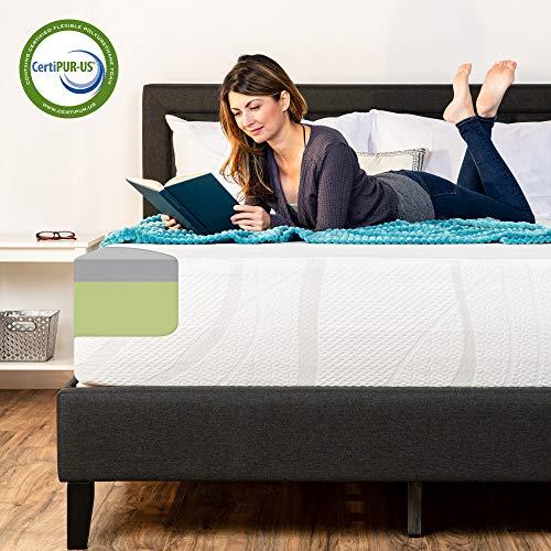 Best Choice Products 12in King Size 2-Layer Medium-Firm Mattress w/Moisture Wicking, Odor Reducing Bamboo Charcoal Gel & Green Tea Infused Memory Foam - CertiPUR-US Certified