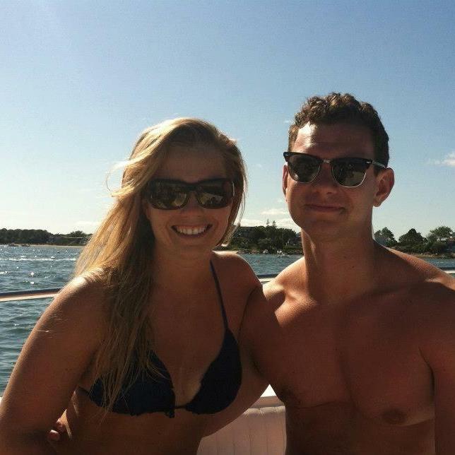 Our first photo ever together! Summer 2012 on Cape Cod, where we met!