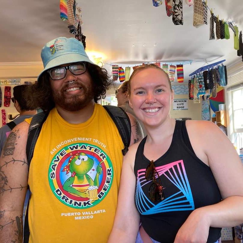 Our trip to the umbrella cover museum on Peaks Island, ME