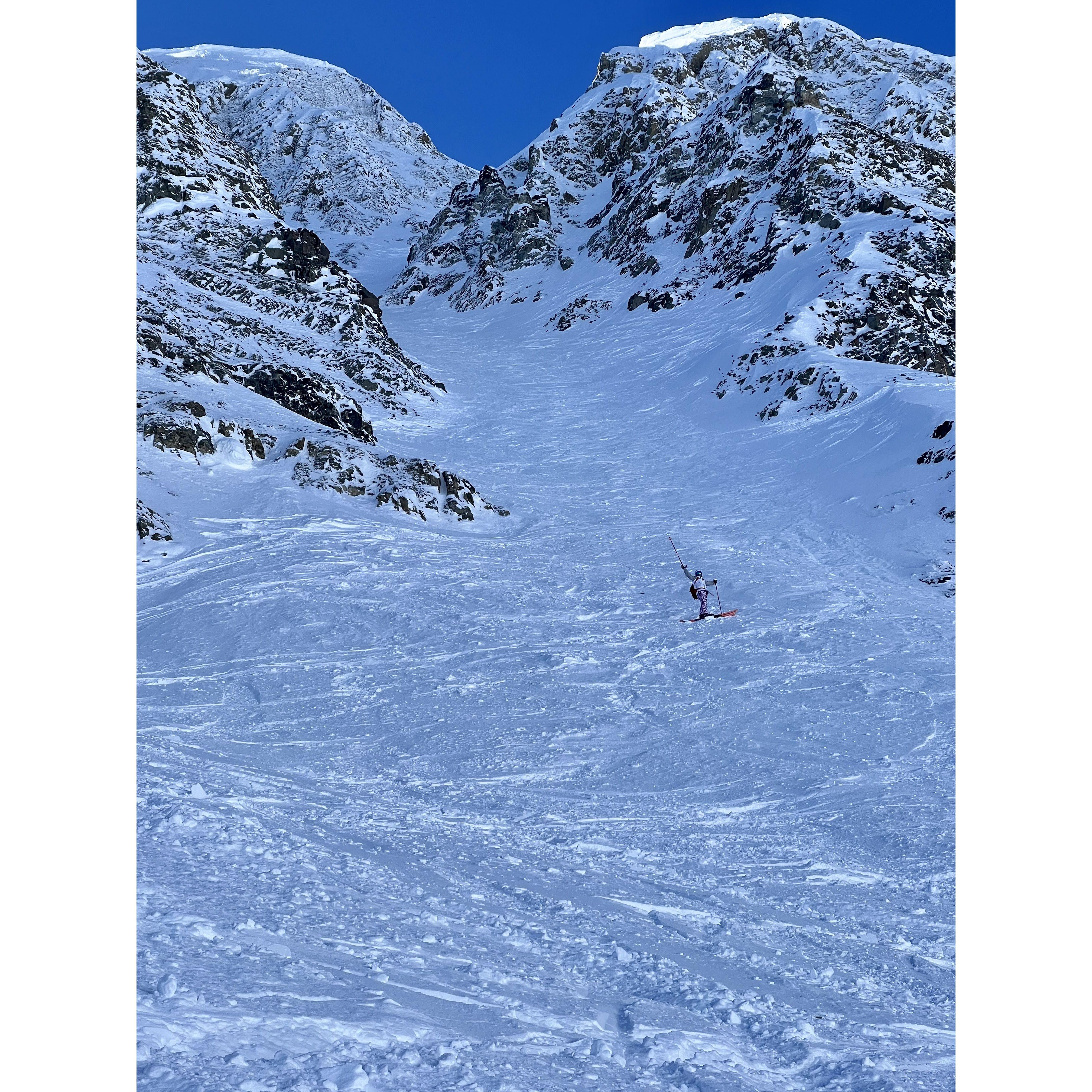 Big Couloir, Big Sky