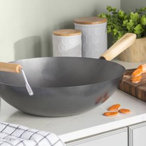 Mint Pantry - Terrance 14" Non-Stick Carbon Steel Wok