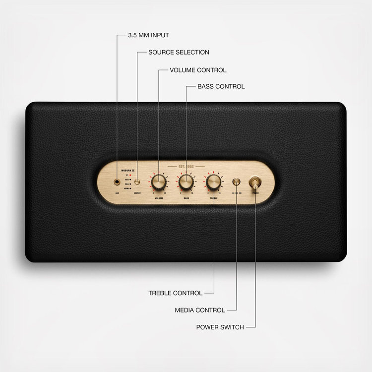 Marshall, Woburn III Bluetooth Home Speaker | Zola
