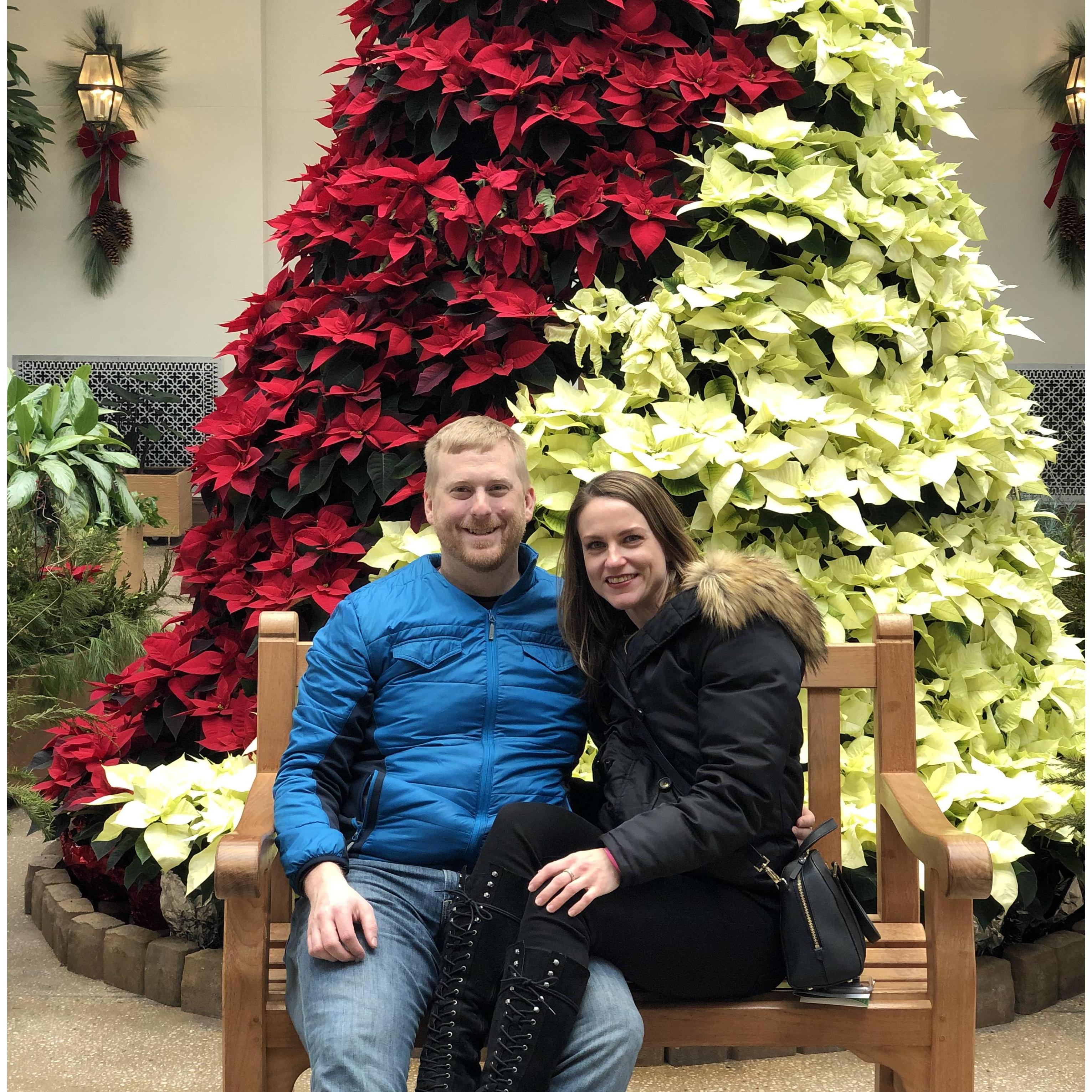 Our first Christmas at Hershey.