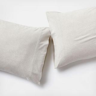 Cozysoft Organic Jersey Pillowcases, Set of 2