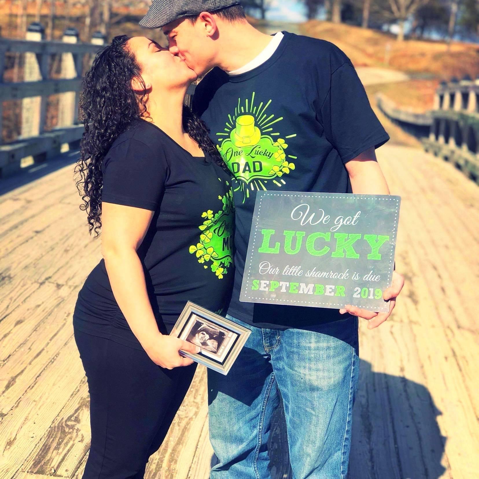 When we were expecting our one and only, our girl Sweet Tei! 💚