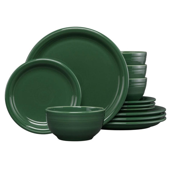 Bistro Coupe 12-Piece Dinnerware Set, Service for 4