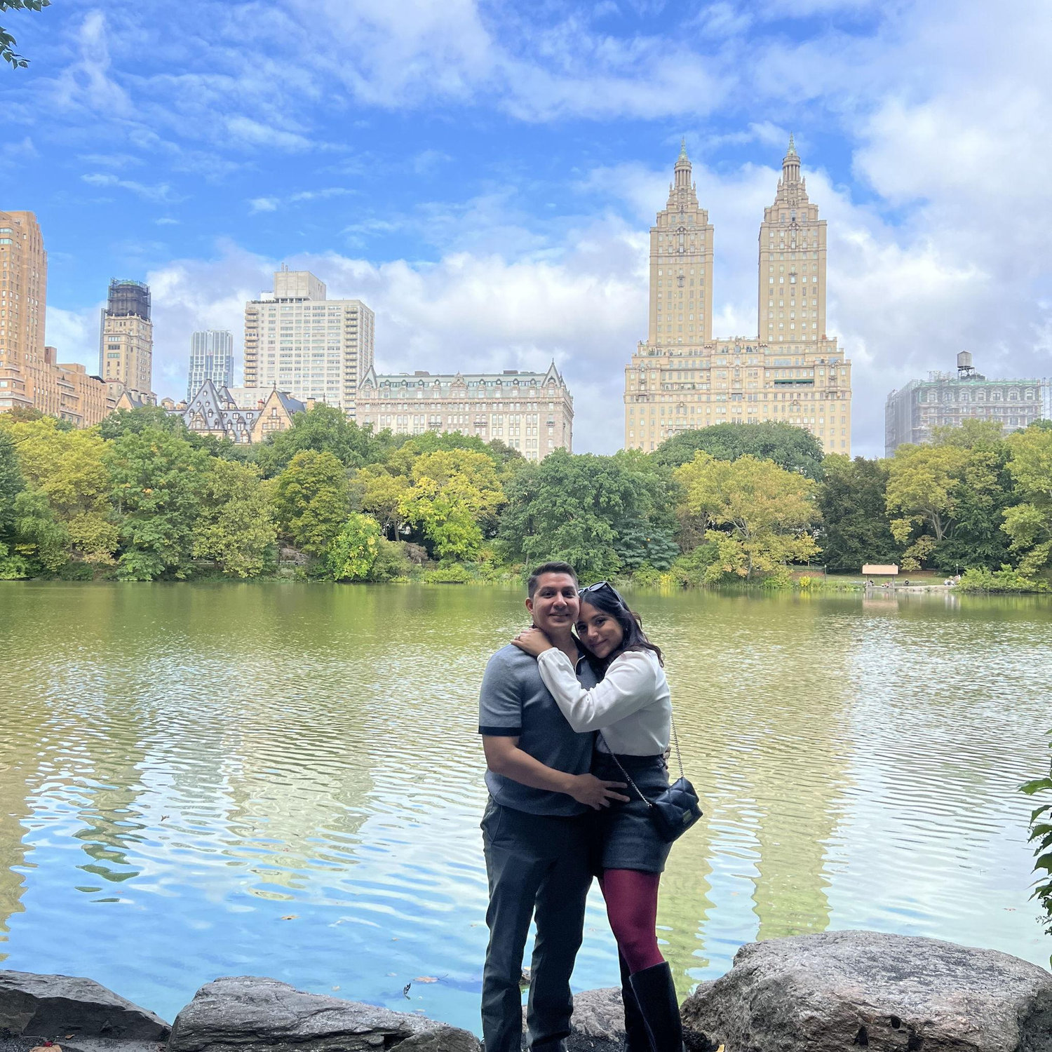 She said yes!