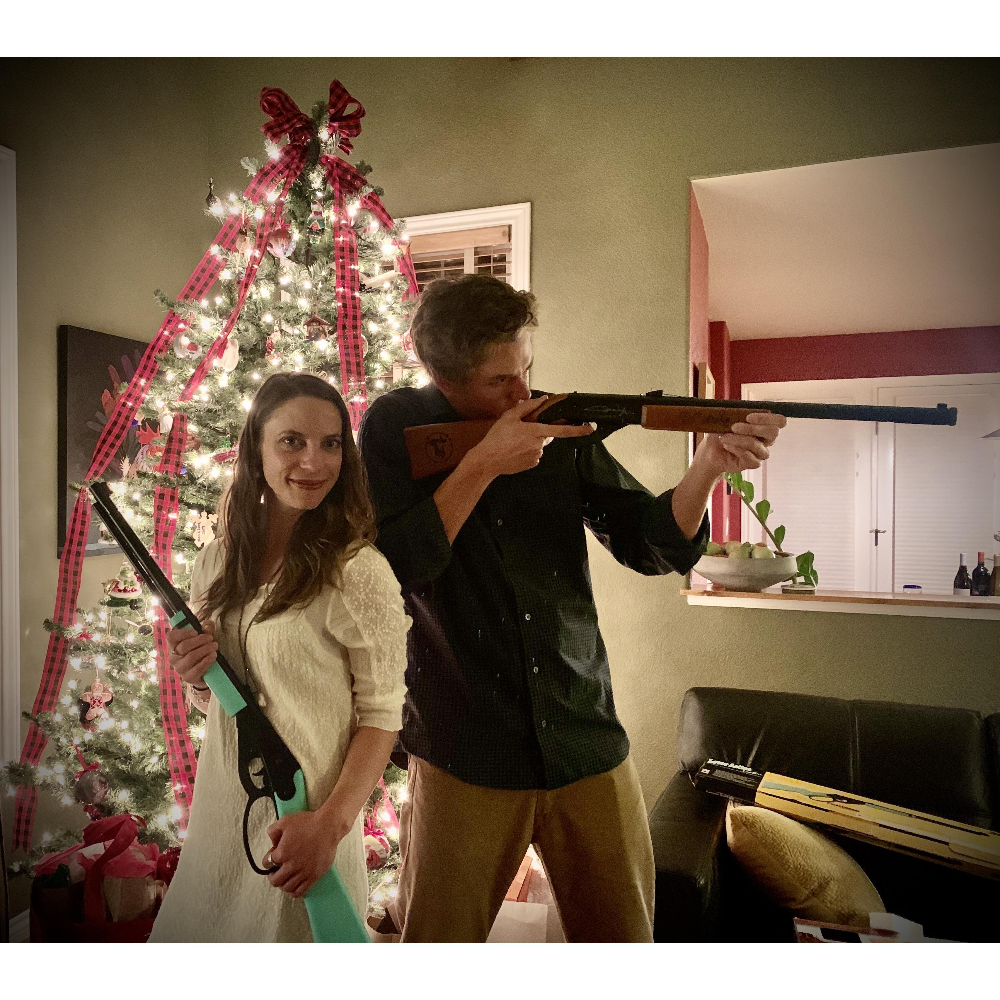 Pew! Pew! We still have both eyes ;)