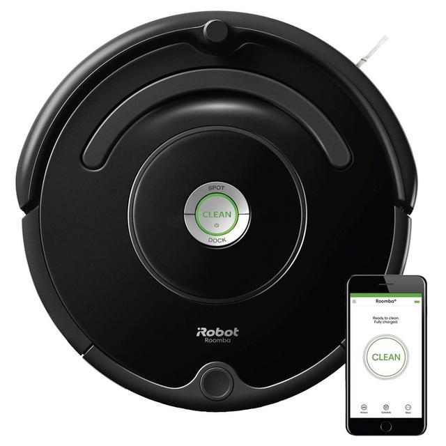 iRobot Roomba 675 Robot Vacuum-Wi-Fi Connectivity, Works with Alexa, Good for Pet Hair, Carpets, Hard Floors, Self-Charging