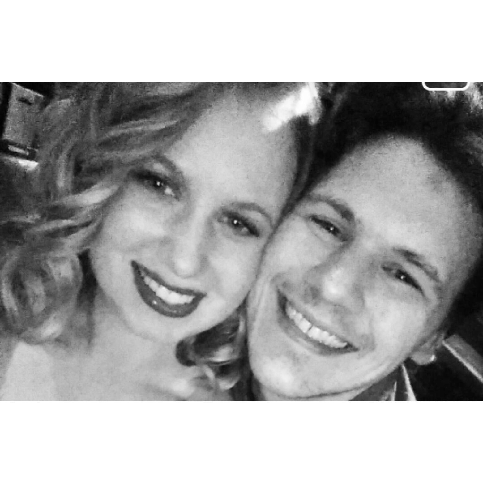 Our first Valentines day. <3