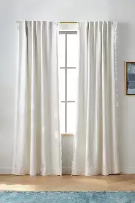 Luxe Linen Blend Blackout Curtain