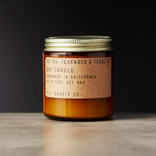 Teakwood and Tobacco Soy Candle 3.5 Oz