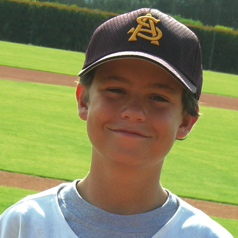 Corey crushing the baseball game